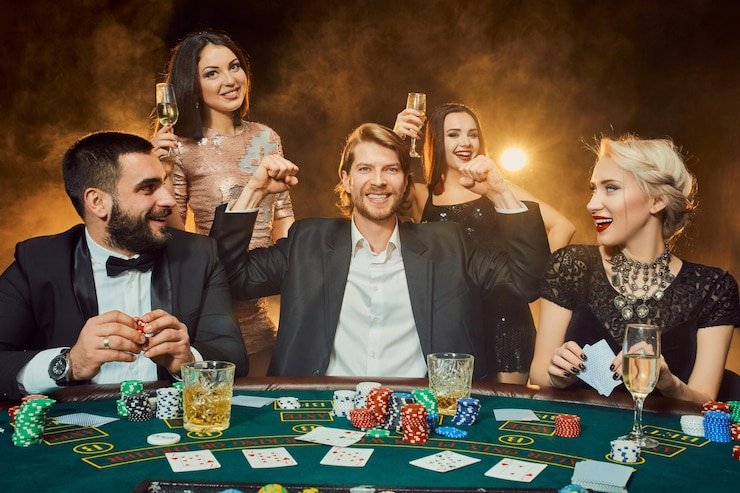 SA Gaming live dealer studio with multi-camera setup